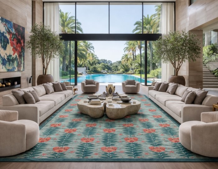 Transitional rugs